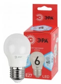 8W ЭРА RED LINE LED P45-8W-840-E14 R E14 / Е14 8 Вт шар нейтральный белый свет - КОЛОРЛОН ВТД Новосибирск