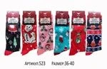 Китай (FUTE) 523 Носки с принтом НГ ассорти раз. 36-40/37-41 - КОЛОРЛОН ВТД Новосибирск