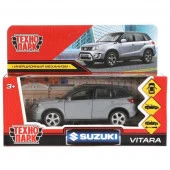 315126 Машина металл SUZUKI VITARA S 2015 матовый 12 см, двер, баг, ин, серый, кор. Технопарк в кор. - КОЛОРЛОН ВТД Новосибирск
