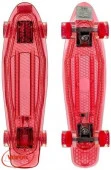 Пенниборд BlackAqua SK-2206PCD (красный с подсветкой) - КОЛОРЛОН ВТД Новосибирск