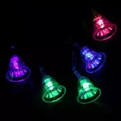 Гирлянда 5,5м,36 ламп LED,Колокольчик ,RG/RB,автореж, прозр.пров., 183-770 - КОЛОРЛОН ВТД Новосибирск