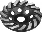 Чашка ЗУБР алмазная сегментная, высота 22,2мм, 125мм 33370-125_z01 - КОЛОРЛОН ВТД Новосибирск