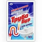 Трубобур для ванны 90г активные гранулы от засоров - КОЛОРЛОН ВТД Новосибирск