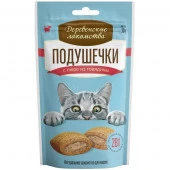 Деревенские лакомства д/кош Подушечки с пюре из говядины 30г - КОЛОРЛОН ВТД Новосибирск
