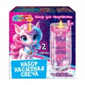 414352 Насыпная свеча сделай сам единорожка MultiArt в кор.96шт - КОЛОРЛОН ВТД Новосибирск