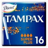 TAMPAX Тампоны женские гигиенические с аппликатором Super Plus Duo 16шт - КОЛОРЛОН ВТД Новосибирск
