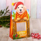 ***Коробка складная "Счастья в Новом году! ", 15х 7х 22см   2324170*** - КОЛОРЛОН ВТД Новосибирск