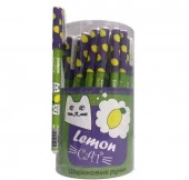 Ручка шар. CENTRUM "Happy cat" 83993 чёрная,0,7м,в друме - КОЛОРЛОН ВТД Новосибирск