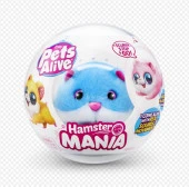 9543GQ1 Игрушка ZURU PETS ALIVE хомяк в шаре, звук, электромеханизм, ассорт - КОЛОРЛОН ВТД Новосибирск