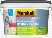 Marshall для кухни и ванной BC 2,5л матовая в/д (латексная) краска повышенной влагостойкости для сте - КОЛОРЛОН ВТД Новосибирск