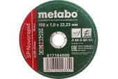 METABO Круг отрез. нерж SP-Novorapid150x1.0x22,23 мм RU - КОЛОРЛОН ВТД Новосибирск