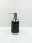 SWP-1901BLK-01 Дозатор жидкого мыла GLOSS черный, полипропилен - КОЛОРЛОН ВТД Новосибирск