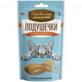Деревенские лакомства д/кош Подушечки с пюре из креветок 30г - КОЛОРЛОН ВТД Новосибирск