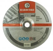 Диск шлифовальный по металлу, нерж. стали 180х6х22,23мм "Hardcore" - КОЛОРЛОН ВТД Новосибирск