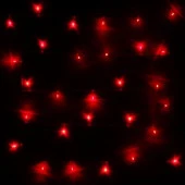 Гирлянда для дома 9,5м,100 ламп LED,Красный,8 реж, прозр.пров., с возмож. соединен. 129-023 - КОЛОРЛОН ВТД Новосибирск