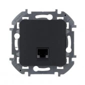 Legrand INSPIRIA Антрацит Розетка ПК Cat5e 673828 - КОЛОРЛОН ВТД Новосибирск