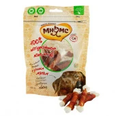 Мнямс лакомство для собак кальцинированные косточки с утиным мясом 100 г - КОЛОРЛОН ВТД Новосибирск