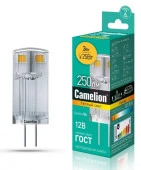 ***3W Camelion LED3-G4-JC-NF/830/G4 (Эл.лампа светодиодная 3Вт 12В AC/DC) /1/10/ - КОЛОРЛОН ВТД Новосибирск