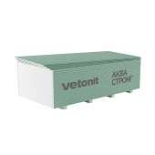 VETONIT Аква Стронг гипсовая плита 2500x1200x15 УК (3 м²) - КОЛОРЛОН ВТД Новосибирск