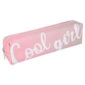 Пенал-косметичка КОКОС 200*50*40 "Cool girl" 250438 прямоуг.,ПВХ,1отд. - КОЛОРЛОН ВТД Новосибирск