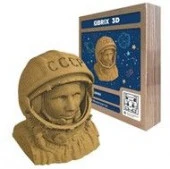20008 QBRIX Картонный 3D конструктор Юрий Гагарин - КОЛОРЛОН ВТД Новосибирск