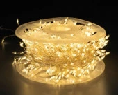 Гирлянда электрическая Мишура l=20м 600LED на катушке, теплый белый арт.2024-3158-1 Код273319 - КОЛОРЛОН ВТД Новосибирск