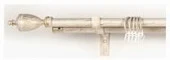 Карниз Телескоп 2-р наконечник Ферзь СЛОНОВАЯ КОСТЬ 160-300см - КОЛОРЛОН ВТД Новосибирск