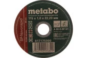 METABO Круг отрез. нерж SP-Novorapid115x1.0x22,23 мм RU - КОЛОРЛОН ВТД Новосибирск