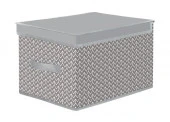 HHSS-5020-02 Короб для хранения RACCOON 30х40х25см с крышкой, складной, полипропилен - КОЛОРЛОН ВТД Новосибирск