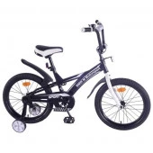 283808 Велосипед детский 18" BMW j-тип, страх.кол., звонок, черн./бел. в кор.1шт - КОЛОРЛОН ВТД Новосибирск