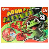 380563 Настольная игра лови лягушек, 22*17*3,8 см Умные игры в кор.2*60шт - КОЛОРЛОН ВТД Новосибирск