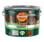 Защитно-декоративная пропитка Omnitex Classic S Тик 9л - КОЛОРЛОН ВТД Новосибирск