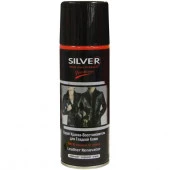 спрей SILVER -Premium Краска-Восстан цвета д/гладк кожи Черный (200мл) 300мл/Турция/12 - КОЛОРЛОН ВТД Новосибирск