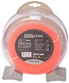 Леска для триммера REDVERG PROLine д 2,4мм (15м) витая бесшумная - КОЛОРЛОН ВТД Новосибирск