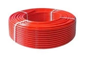 Труба из сшитого полиэтилена PEX-b, 16*2.0（200м） красный - КОЛОРЛОН ВТД Новосибирск