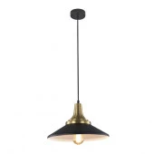 Подвесной светильник  Escada 1101/1S E27*40W Black - КОЛОРЛОН ВТД Новосибирск
