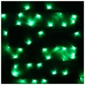 Гирлянда для улицы 7.0 м, 80 ламп LED, Зеленый, 8 реж, черн.пров. - КОЛОРЛОН ВТД Новосибирск