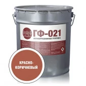 СТАНДАРТ Грунтовка ГФ-021 красно-коричневая (20кг) - КОЛОРЛОН ВТД Новосибирск