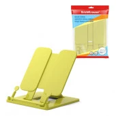 53531 ПОДСТАВКА ДЛЯ КНИГ ERICHKRAUSE NEON SOLID, ЖЕЛТЫЙ /8/ - КОЛОРЛОН ВТД Новосибирск