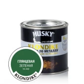 HUSKY-KLONDIKE Краска по металлу глянцевая зеленая RAL 6002  (250мл; 6шт) - КОЛОРЛОН ВТД Новосибирск
