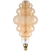 HL-2213 LED VINTAGE FILAMENT FLEXIBLE MARSHMALLOW 8W 520Lm E27 1800K AMBER HIPER - КОЛОРЛОН ВТД Новосибирск
