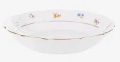 Тарелка COUPSOUP 19 см; "Natalie", декор "Мелкие цветы, отводка золото"  P1580133JQZ7329400 - КОЛОРЛОН ВТД Новосибирск