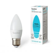 Светодиодная лампа SWEKO 42 серия 42LED-C35-15W-230-4000K-E27 - КОЛОРЛОН ВТД Новосибирск