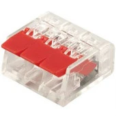 Stekker LD221-413 (5шт.) клемма 3-ая (0,2-2,5мм2), 450В, 32А - КОЛОРЛОН ВТД Новосибирск