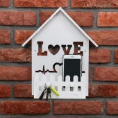 Ключница шкаф "Love", 24 х 35, 5 см   3846138 - КОЛОРЛОН ВТД Новосибирск