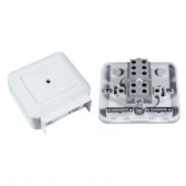 SE Клеммная коробка 102х102х37мм, 5х6,0 380В, 40А, белый, IP44 LM - КОЛОРЛОН ВТД Новосибирск