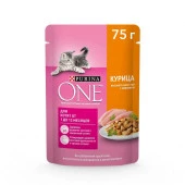 75Г КОРМ PURINA ONE ДЛЯ КОТЯТ КУРИЦА  67088 - КОЛОРЛОН ВТД Новосибирск