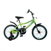 CR-B2-0216GR Детский велосипед City-Ride Spark , рама сталь , диск 16 сталь цвет зеленый - КОЛОРЛОН ВТД Новосибирск