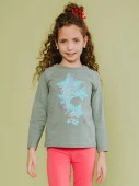 00691_BAT Футболка д/д дл.рукав хаки р.122 - КОЛОРЛОН ВТД Новосибирск
