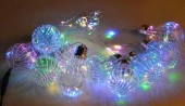 Гирлянда электрическая Лампа l=4м 100LED, лампа 6х11см, мильтиколор арт.NIJA8830 Код256032 - КОЛОРЛОН ВТД Новосибирск